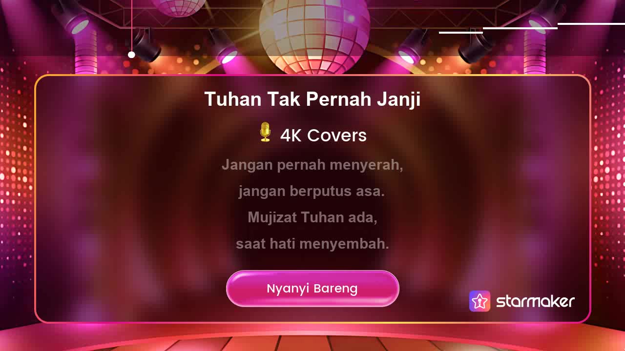 Tuhan Tak Pernah Janji
